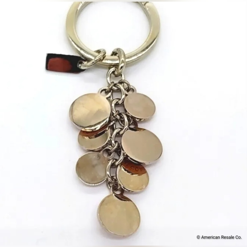 COACH Vintage New in Box Pink Multi Jewel Gem Diamond Pendant gem CZ keychain - Picture 6 of 8